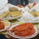 Fresh Cooked Lobster at Fishermans Wharf Lobster Suppers North Rustico PEI